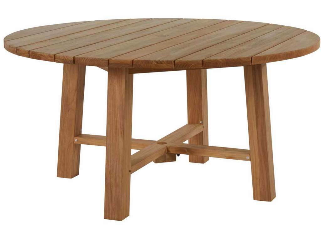 Summer Classics 2860  Paige Teak Round Dining Table