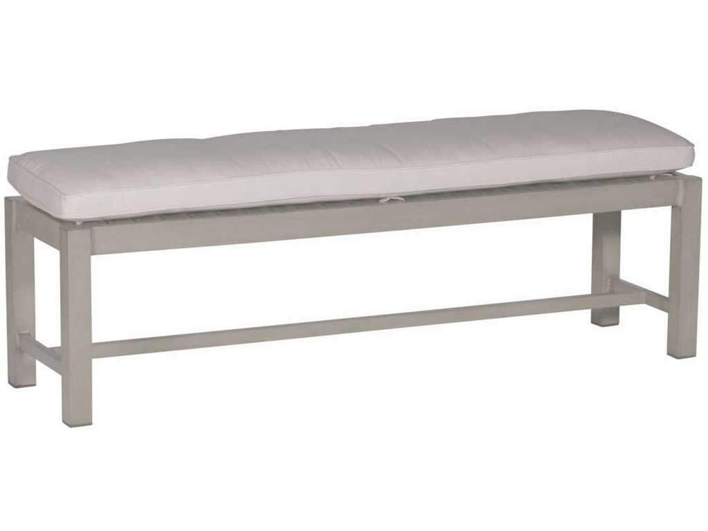 Summer Classics 3325 60 inch Club Aluminum Patio Bench