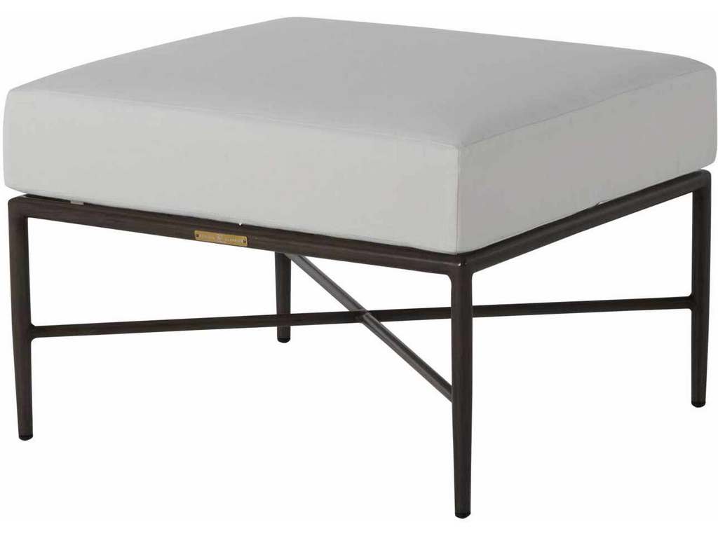 Summer Classics 3493 Carmel Carmel Aluminum Ottoman