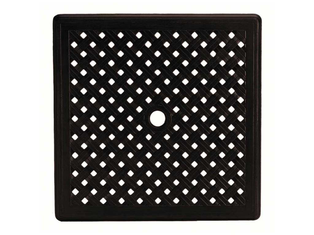Summer Classics 4282  Double Lattice 32 inch Square Table Top