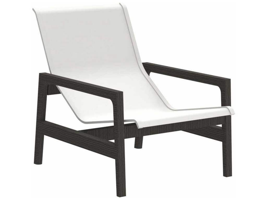 Summer Classics 1283 N Dura Seashore Easy Chair Slate Grey Grey Sling