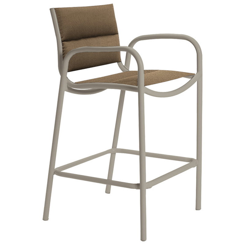 Tropitone 220426PS Millennia Padded Sling Bar Stool