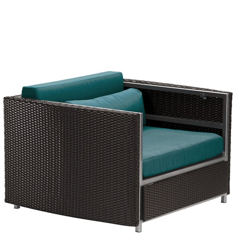 Tropitone 591011AC Cabana Club Aluminum Woven Arm Chair Tropitone 591011AC Cabana Club Aluminum Woven Arm Chair