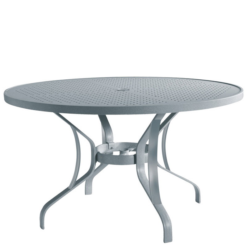 Tropitone 500048SBU Boulevard Tables 48 inch Round Dining Table, KD