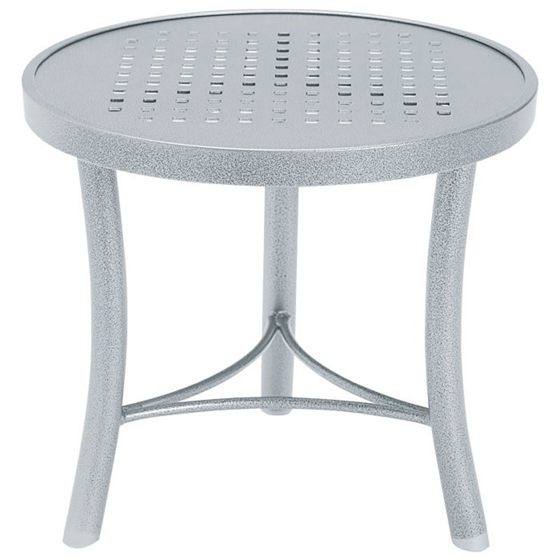 Tropitone 720282SB Boulevard Tables 20 inch Round Tea Table Tropitone 720282SB Boulevard Tables 20 inch Round Tea Table