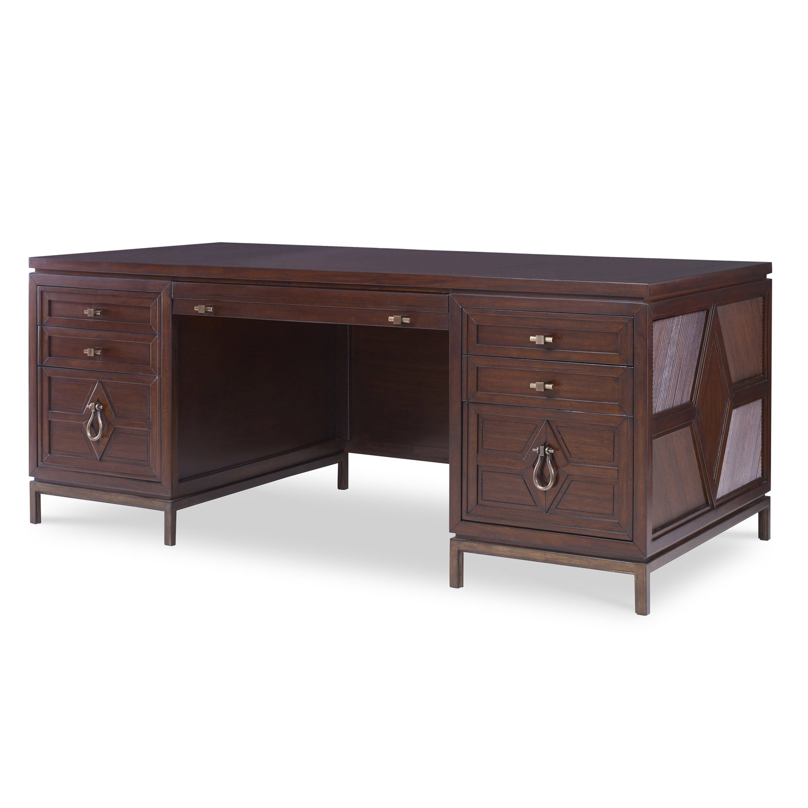 Ambella Home 04602-320-374 Diamond Executive Desk Dark