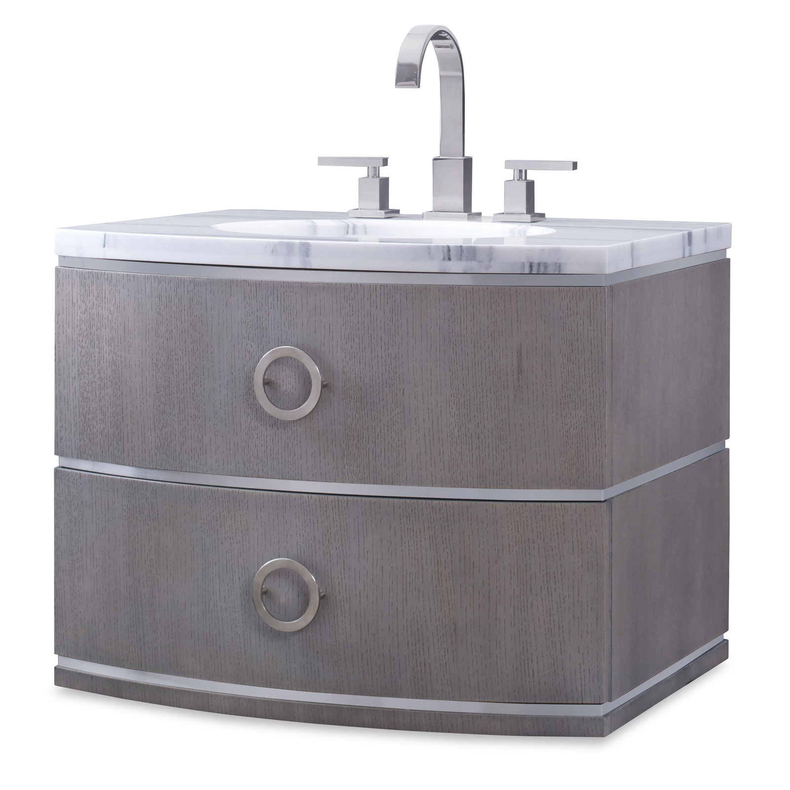 Ambella Home 07231-110-211 Cirque Wall Sink Chest Grey Ambella Home 07231-110-211 Cirque Wall Sink Chest Grey