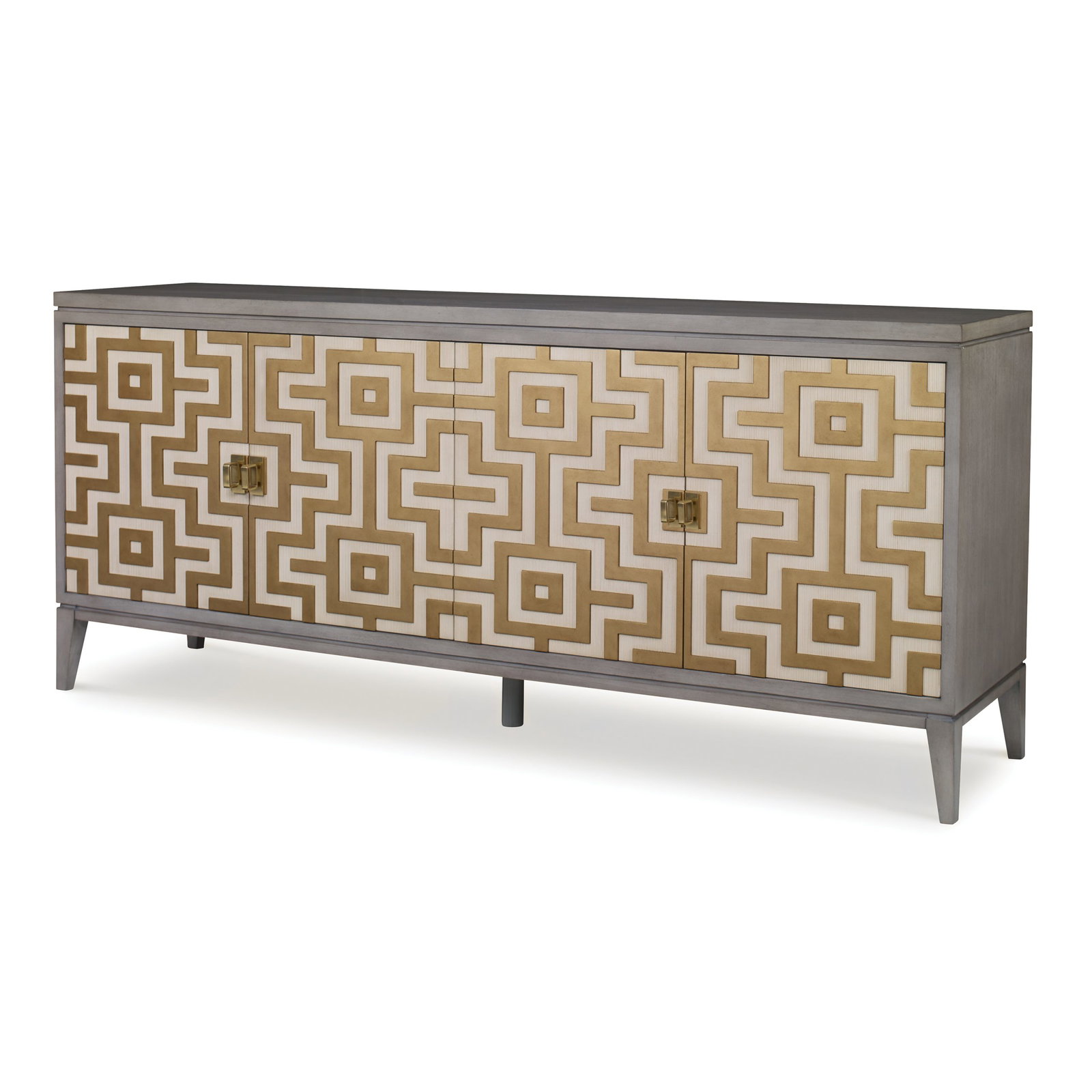 Ambella Home 07250-630-001 Labyrinth Multi-Use Cabinet