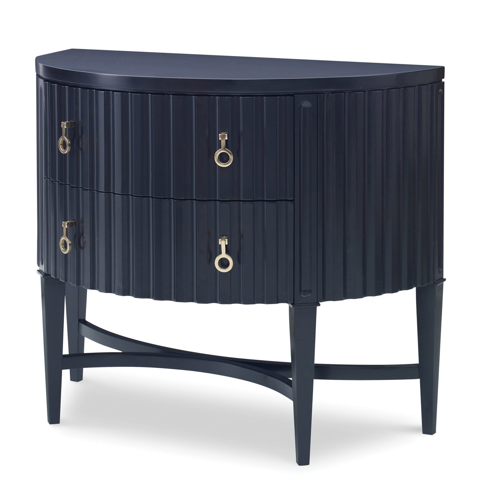 Ambella Home 07287-830-001 Lyra Demilune Chest Black