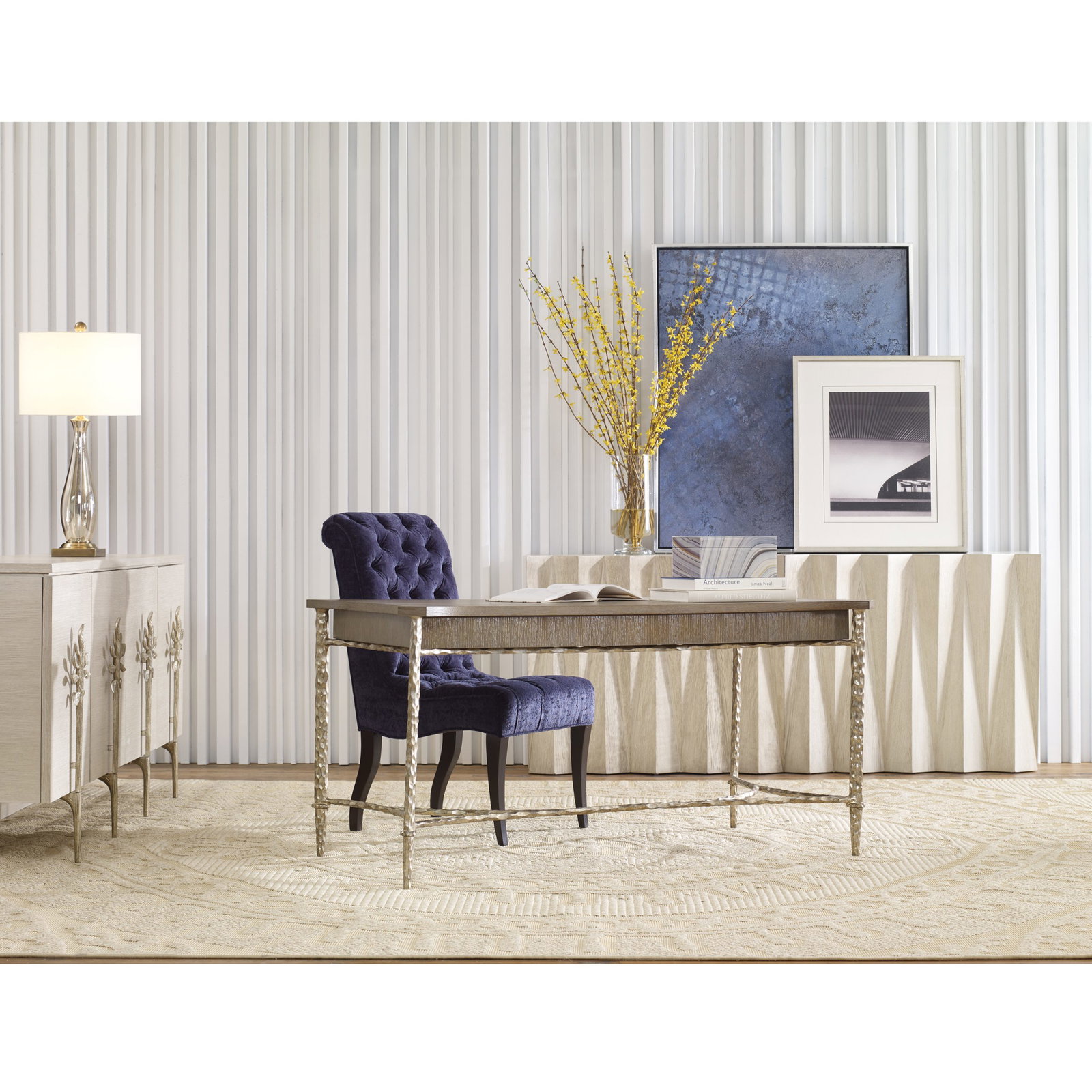 Ambella Home 09133-300-062 Chiseled Writing Desk Driftwood Ambella Home 09133-300-062 Chiseled Writing Desk Driftwood