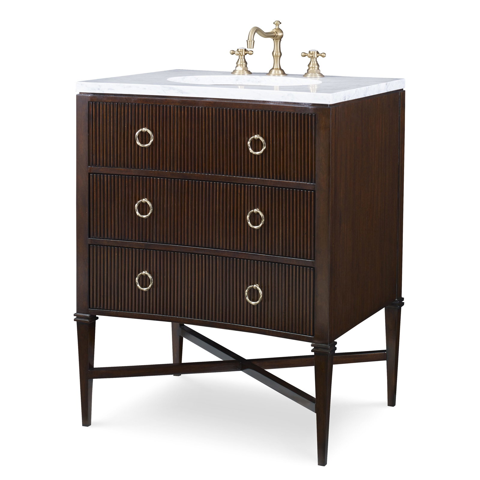 Ambella Home 09170-110-301 Reeded Sink Chest Ambella Home 09170-110-301 Reeded Sink Chest