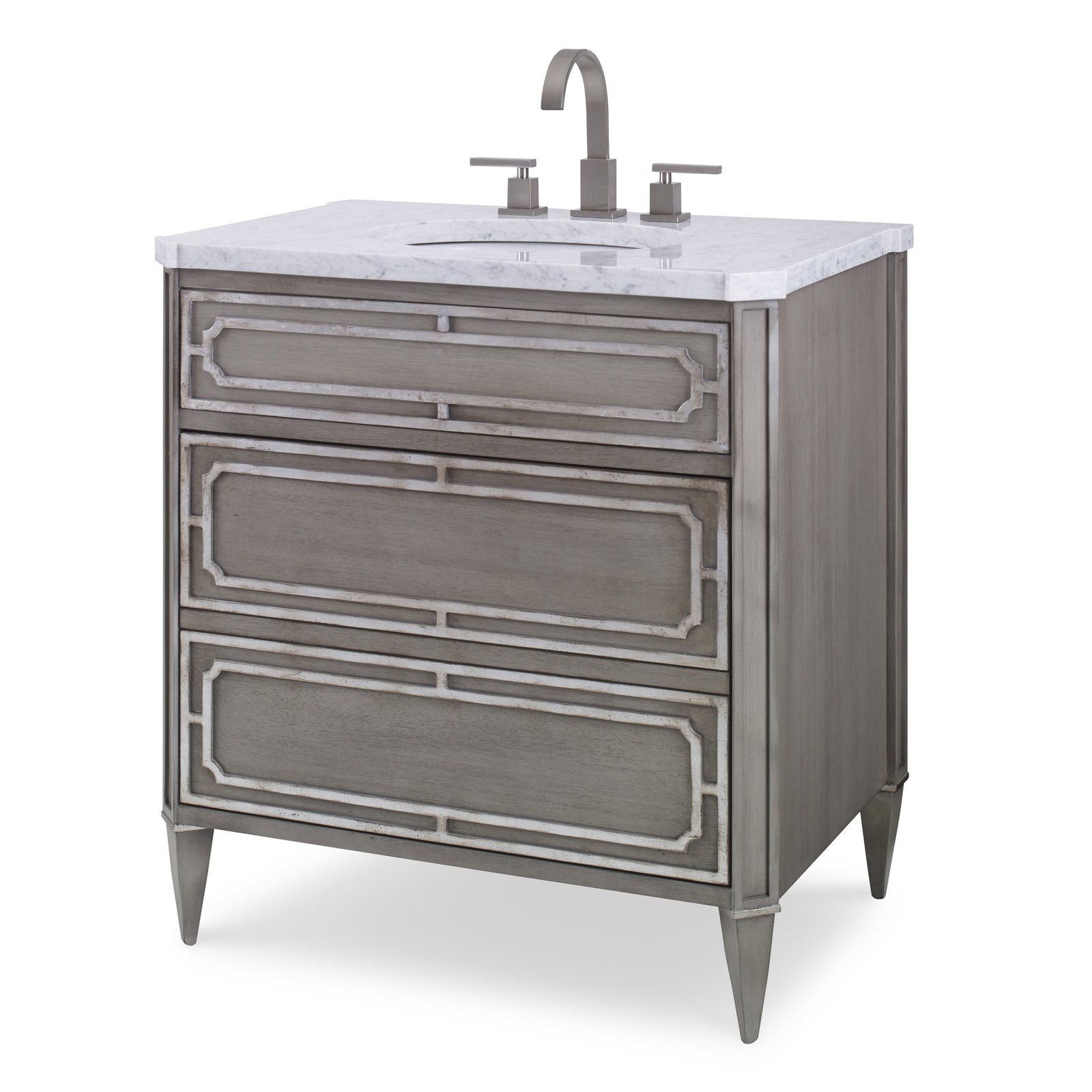 Ambella Home 09206-110-201 Emperor Medium Sink Chest Ash Grey