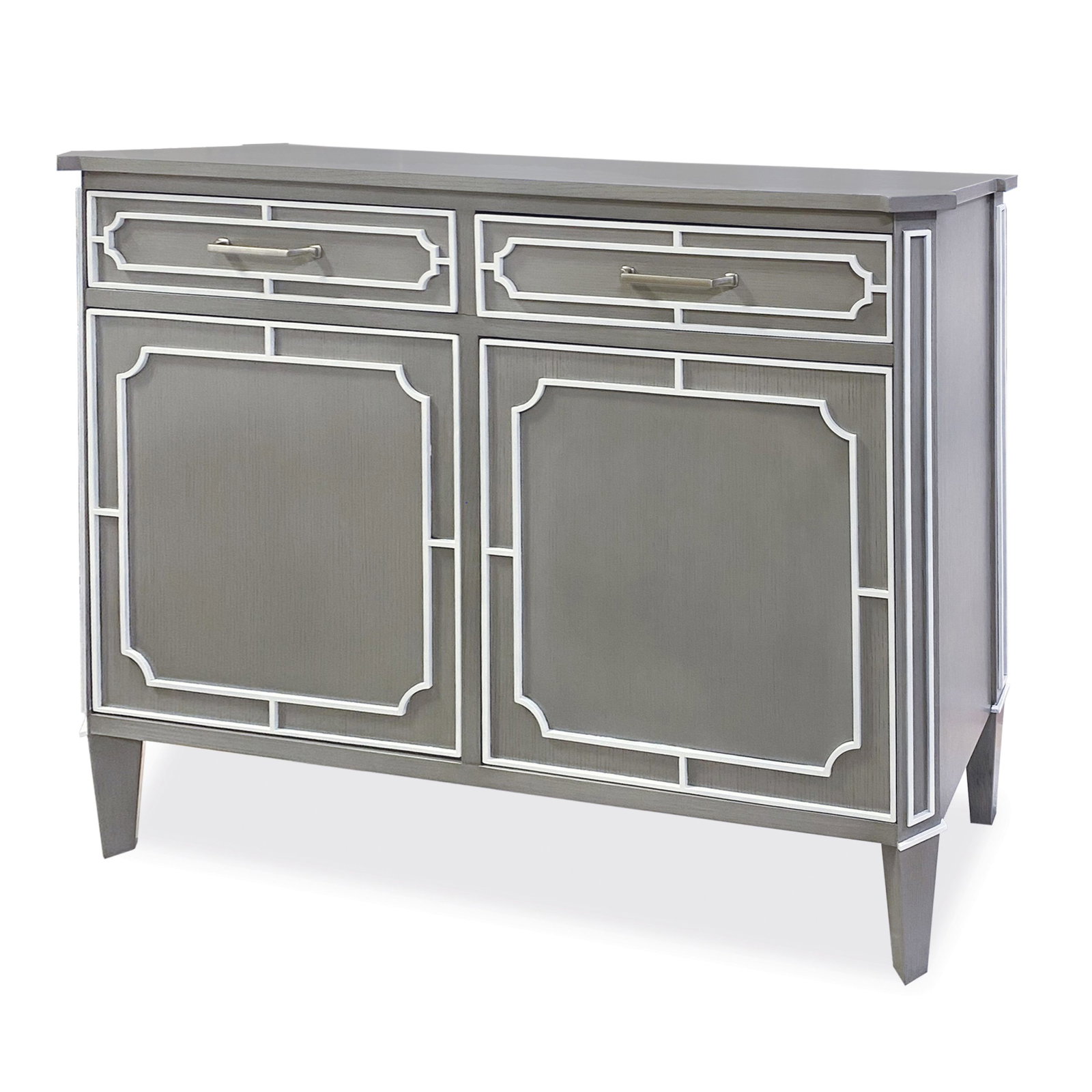 Ambella Home 09232-830-003 Ambrose Cabinet Ash Grey