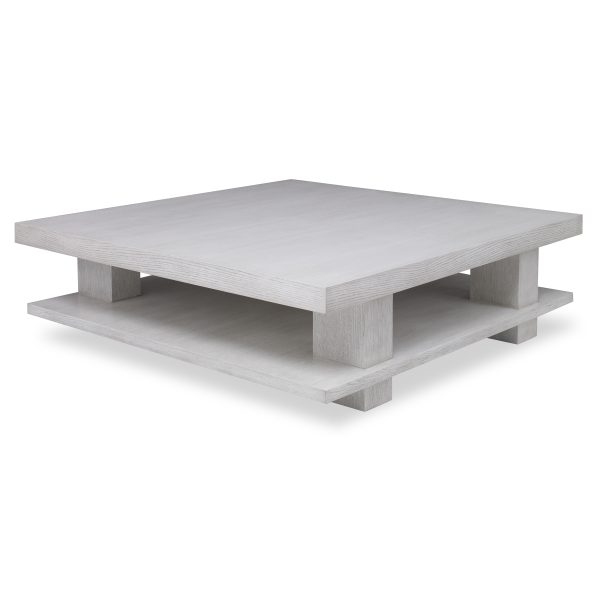 Ambella Home 09263-920-037 Braque Square Cocktail Table Weathered