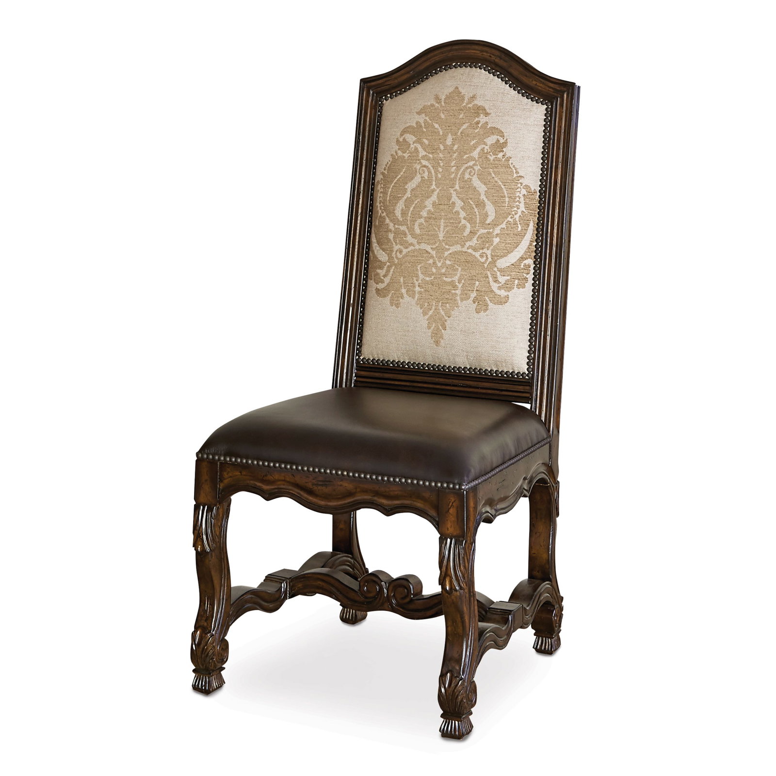 Ambella Home 10124-610-002 Avignon Side Chair Abramo Toast
