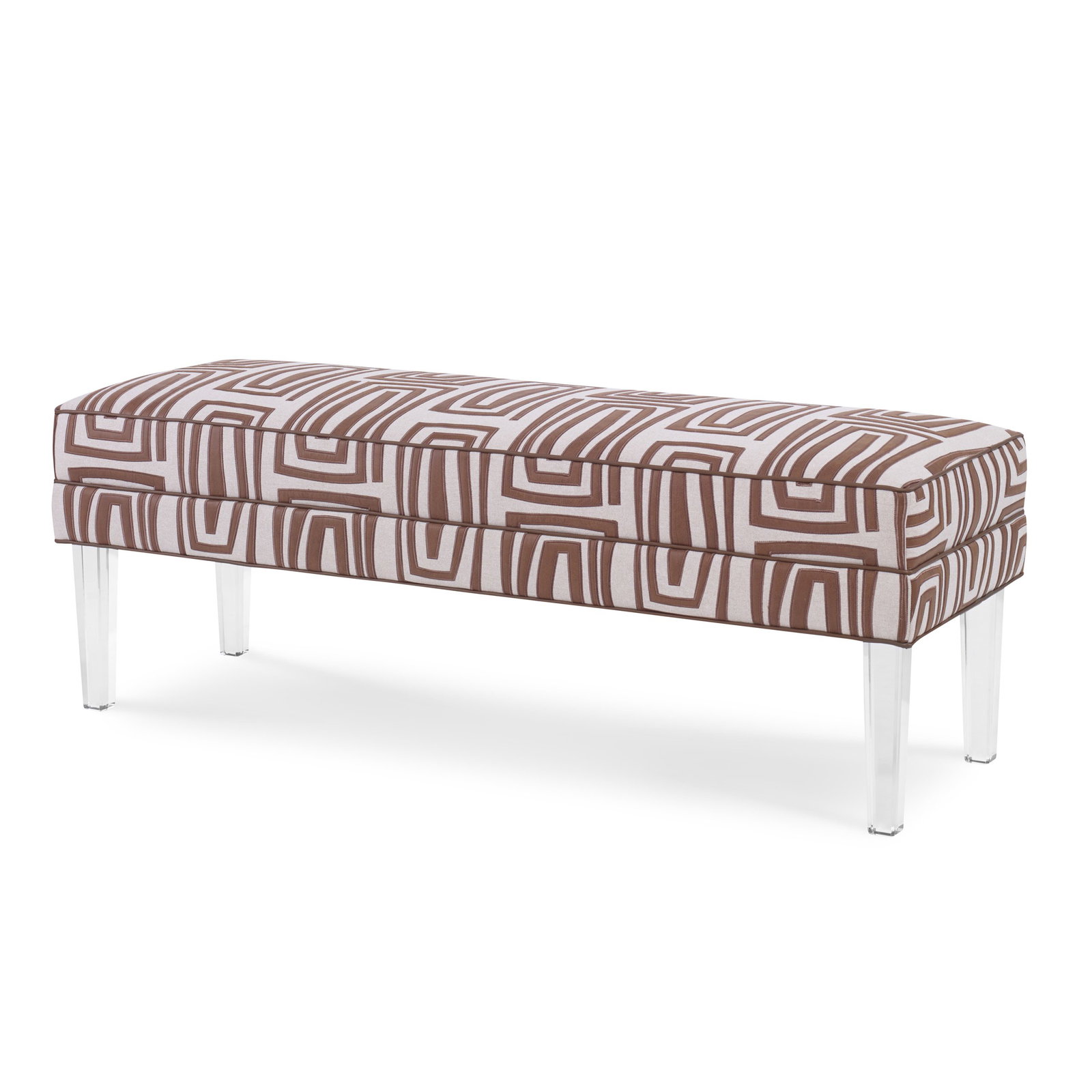 Ambella Home 110-00 Livery Bench Acrylic Legs