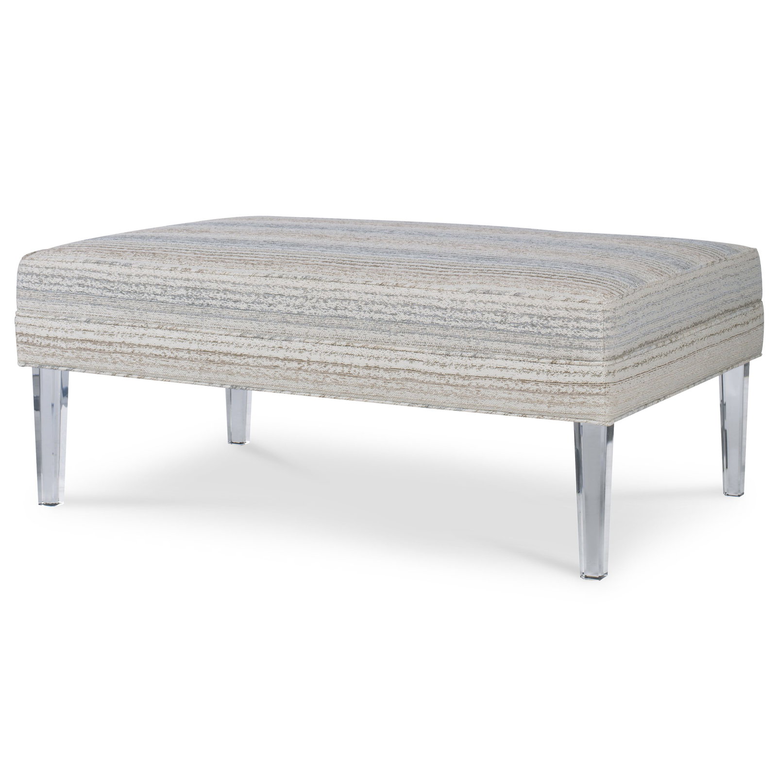 Ambella Home 111-00 Aperitif Ottoman Acrylic Legs