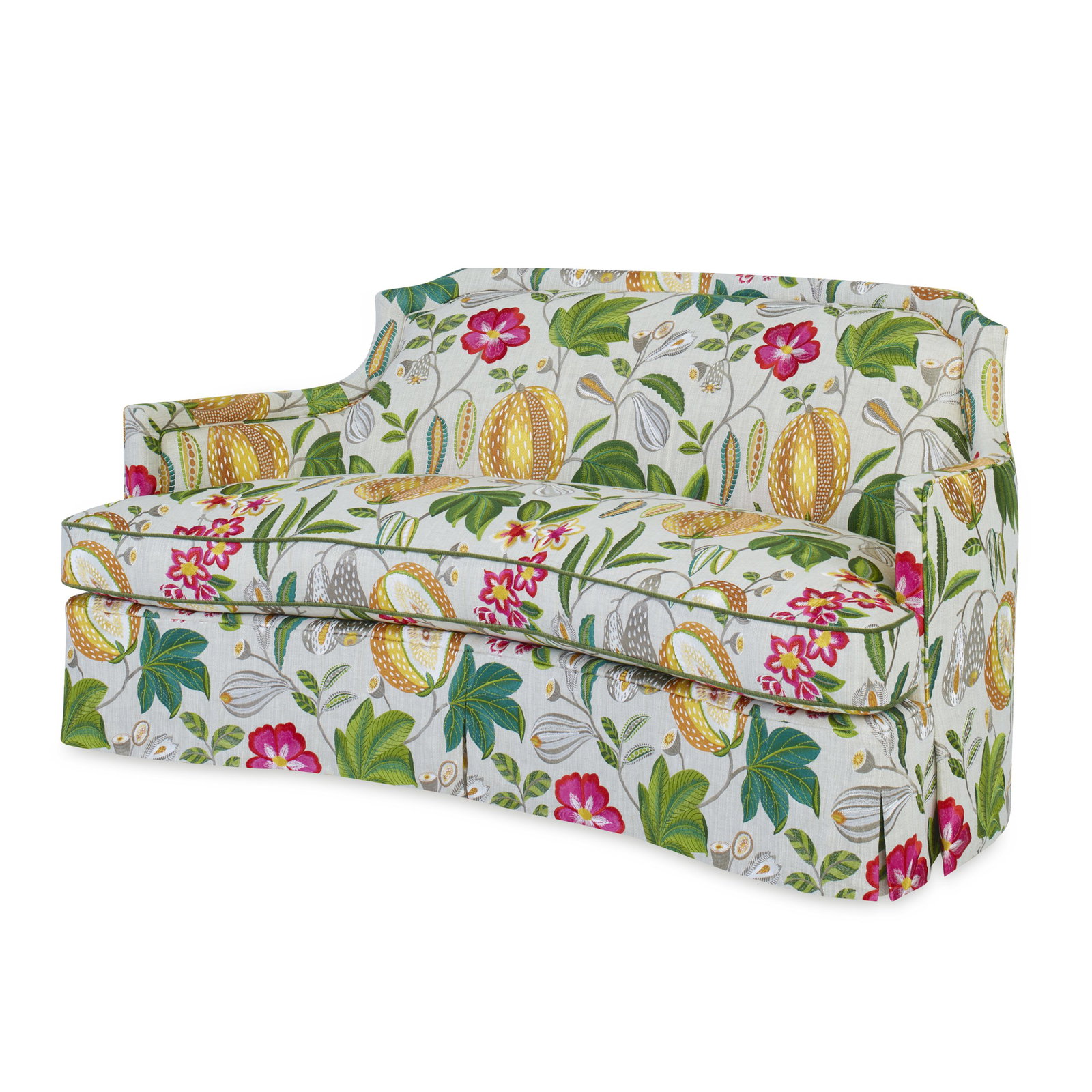 Ambella Home 1245-01 Olivia Loveseat Skirted