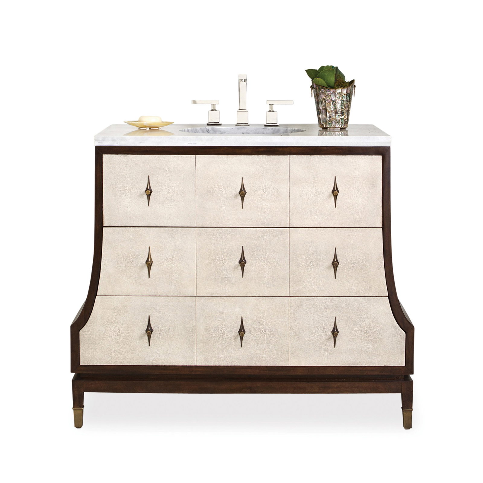 Ambella Home 12559-110-401 Tapered Sink Chest