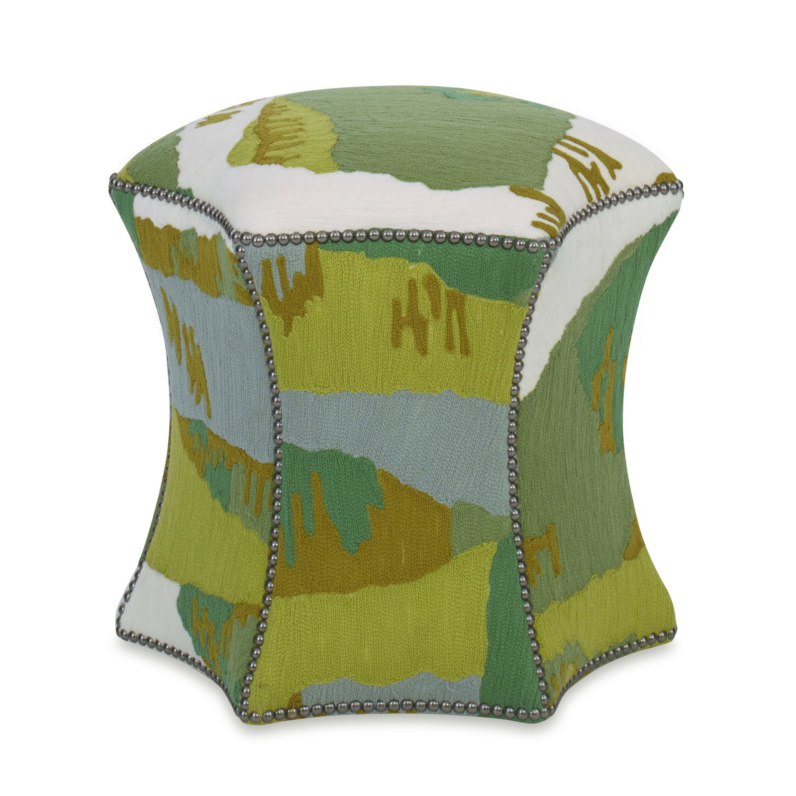 Ambella Home 173-00 Tuffet Ottoman