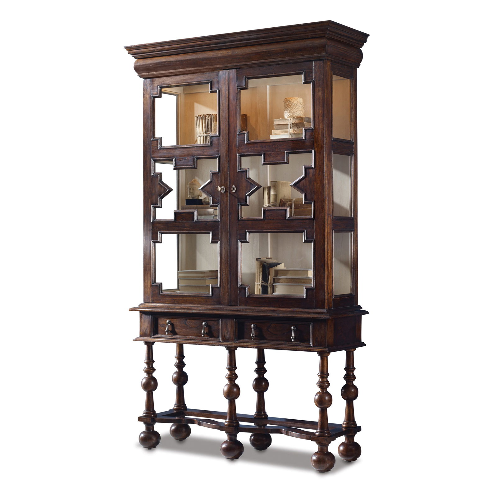 Ambella Home 17560-890-090 William & Mary Tall Cabinet