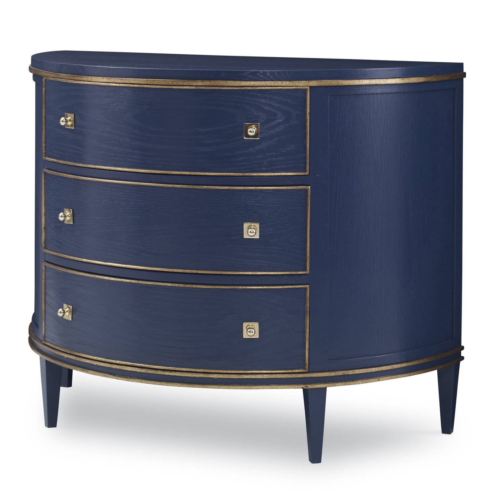 Ambella Home 17581-830-021 Orion Demilune Chest Cadet Blue