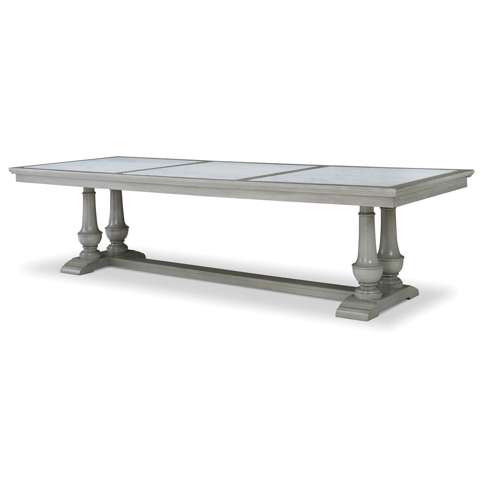Ambella Home 17594-600-396 Harvest Dining Table (96" )Ash Grey
