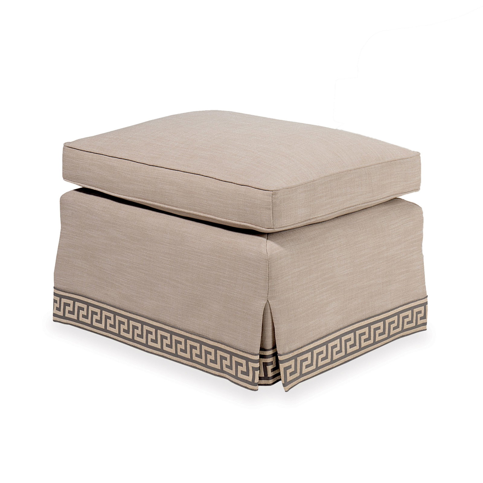 Ambella Home 230-50 Bristol Ottoman Skirted