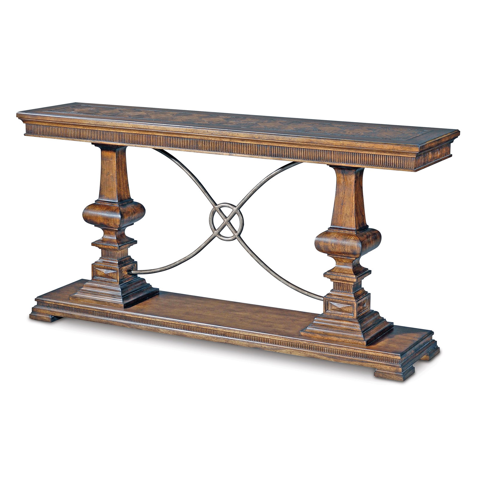 Ambella Home 24030-850-001 Woodford Console Table Nutmeg