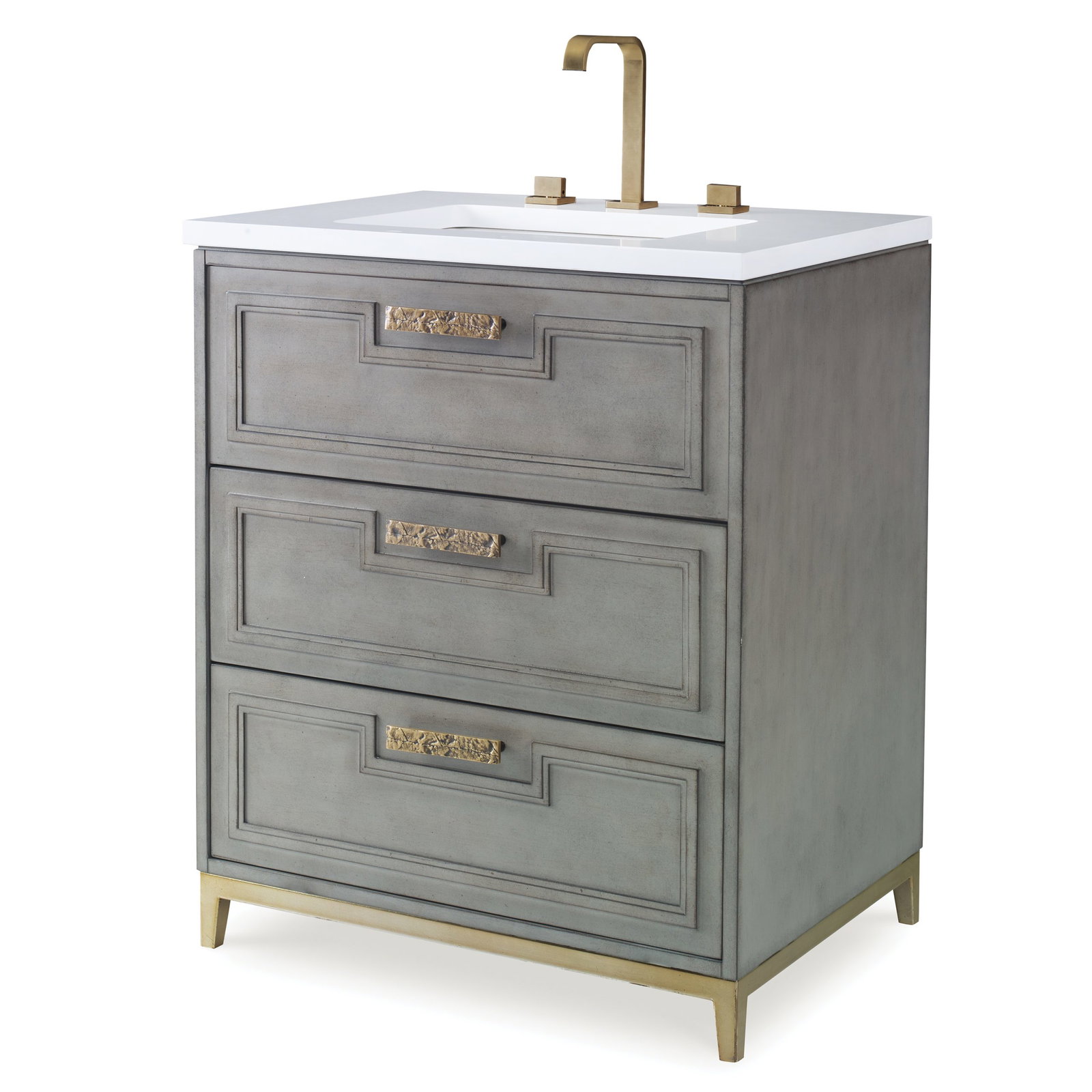 Ambella Home 24130-110-130 Bellissimi Petite Sink Chest Shadow Gr Ambella Home 24130-110-130 Bellissimi Petite Sink Chest Shadow Gr