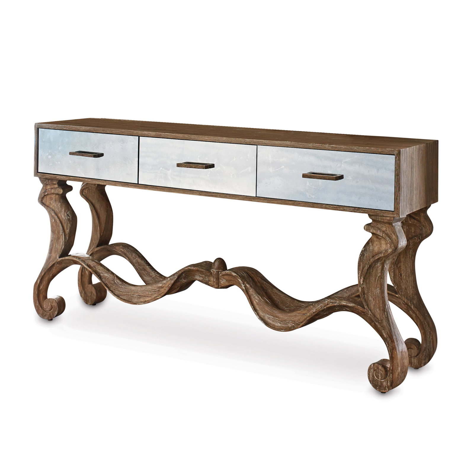 Ambella Home 27003-850-001 Voranado Scrolling Console