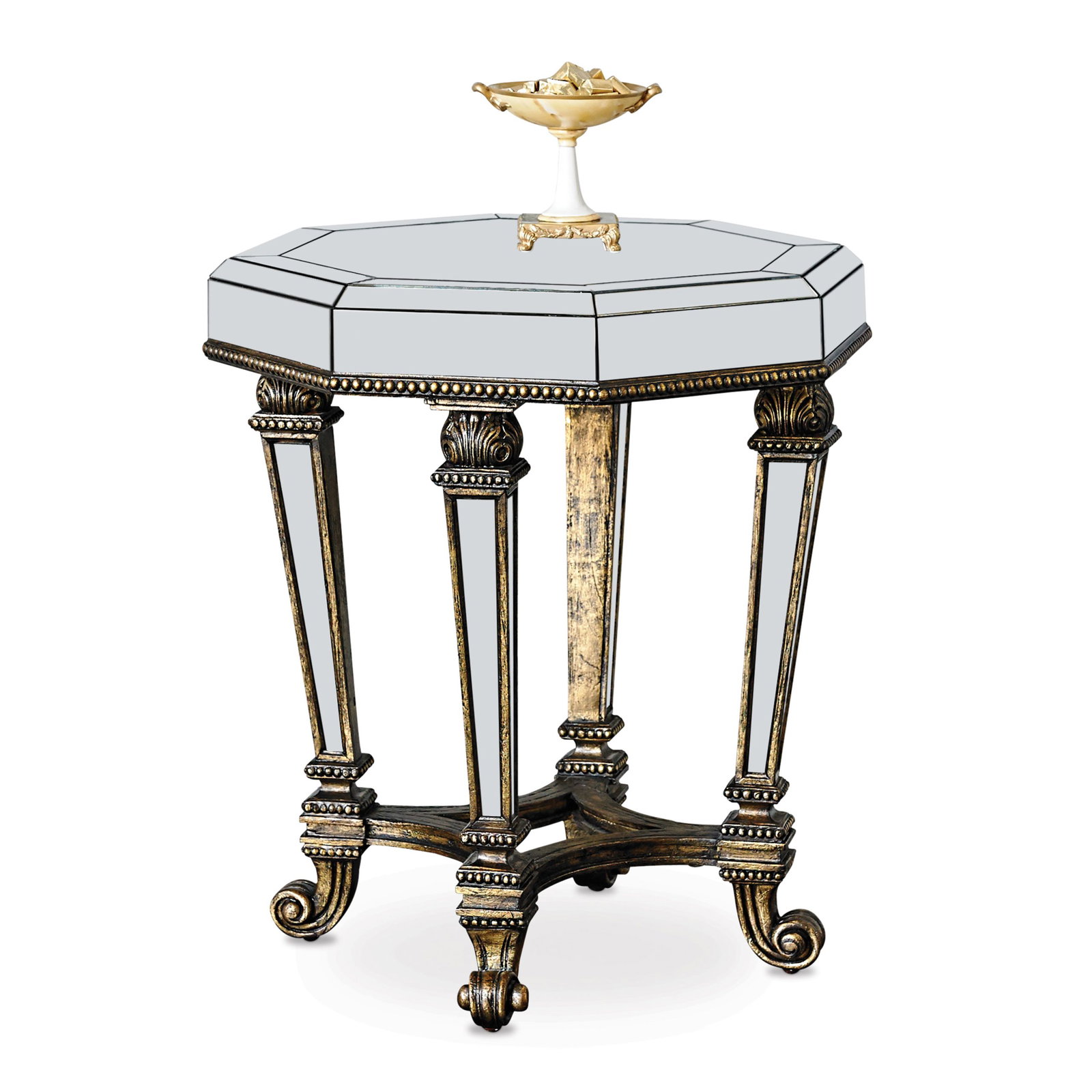 Ambella Home 27013-900-001 Voranado Octagonal Accent Table