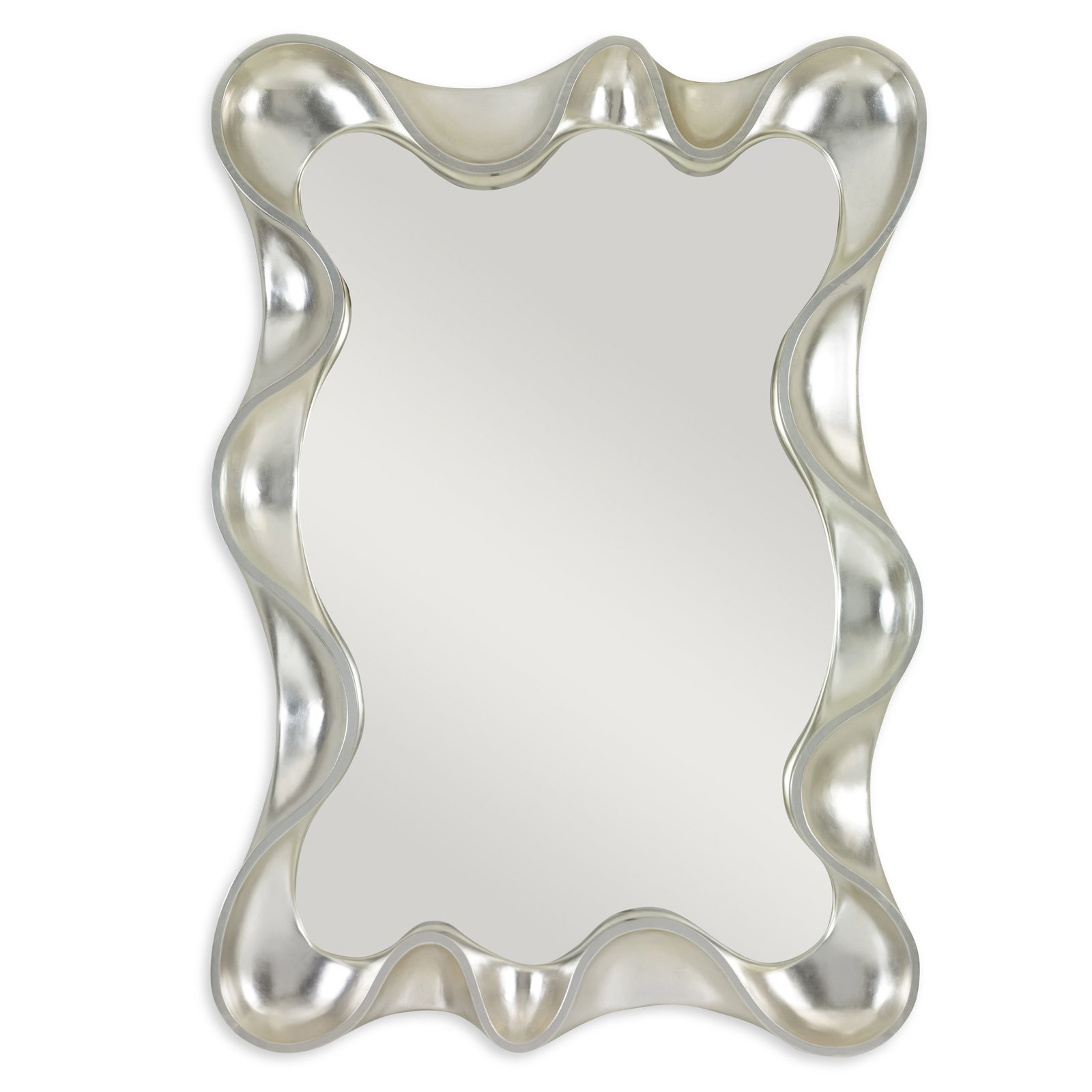 Ambella Home 27113-980-040 Scalloped Mirror Silver