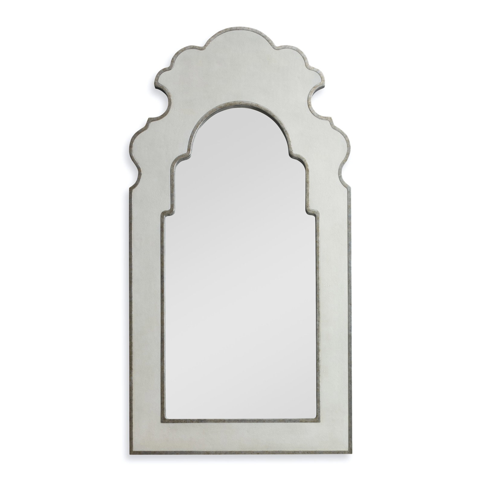Ambella Home 27125-980-028 Shagreen Arched Mirror
