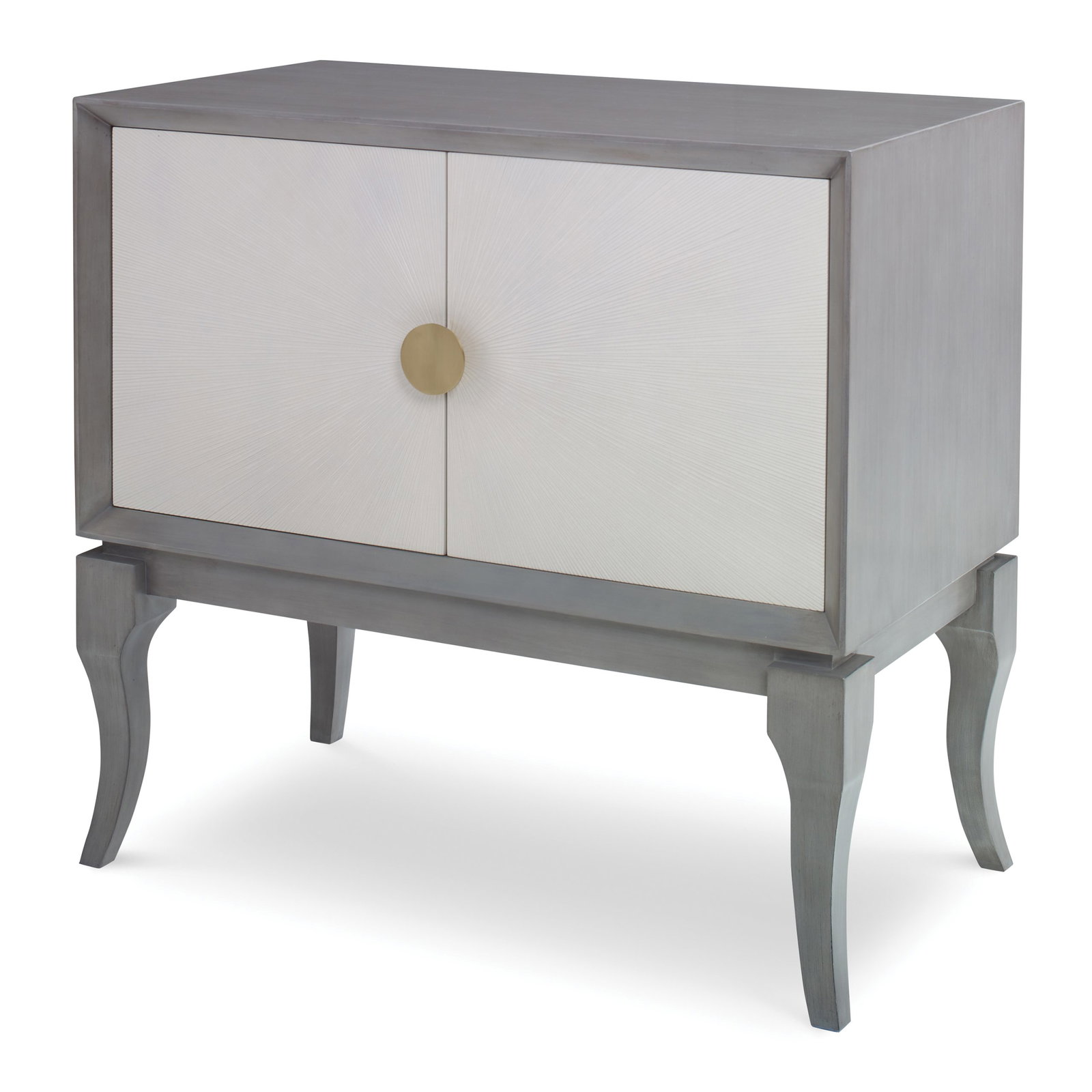 Ambella Home 27152-820-002 Avondale Cabinet  Grey / Linen
