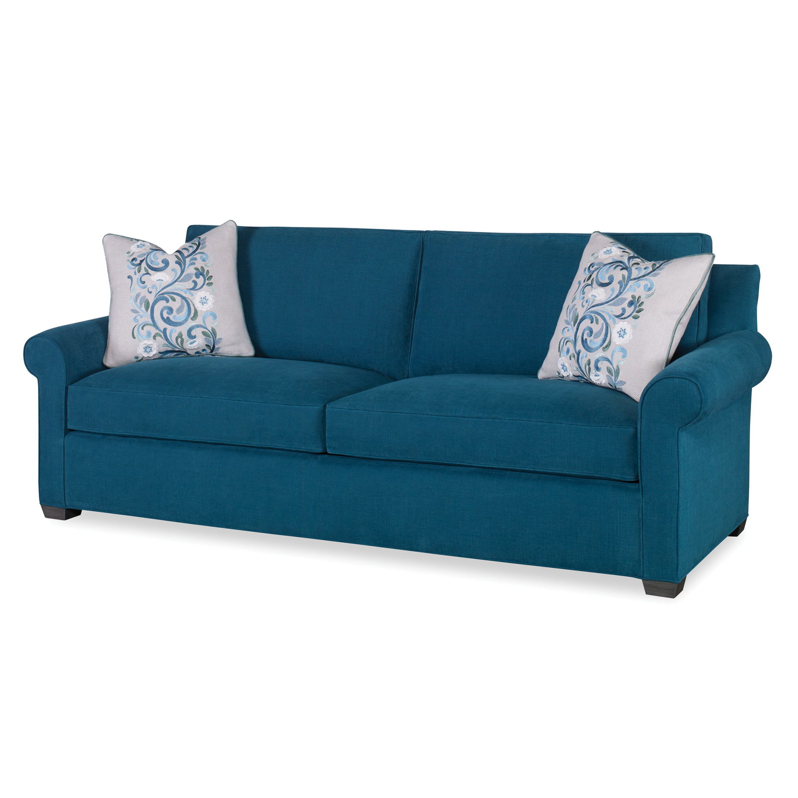 Ambella Home 4008-15 Profiles Sofa Modern Roll Arm