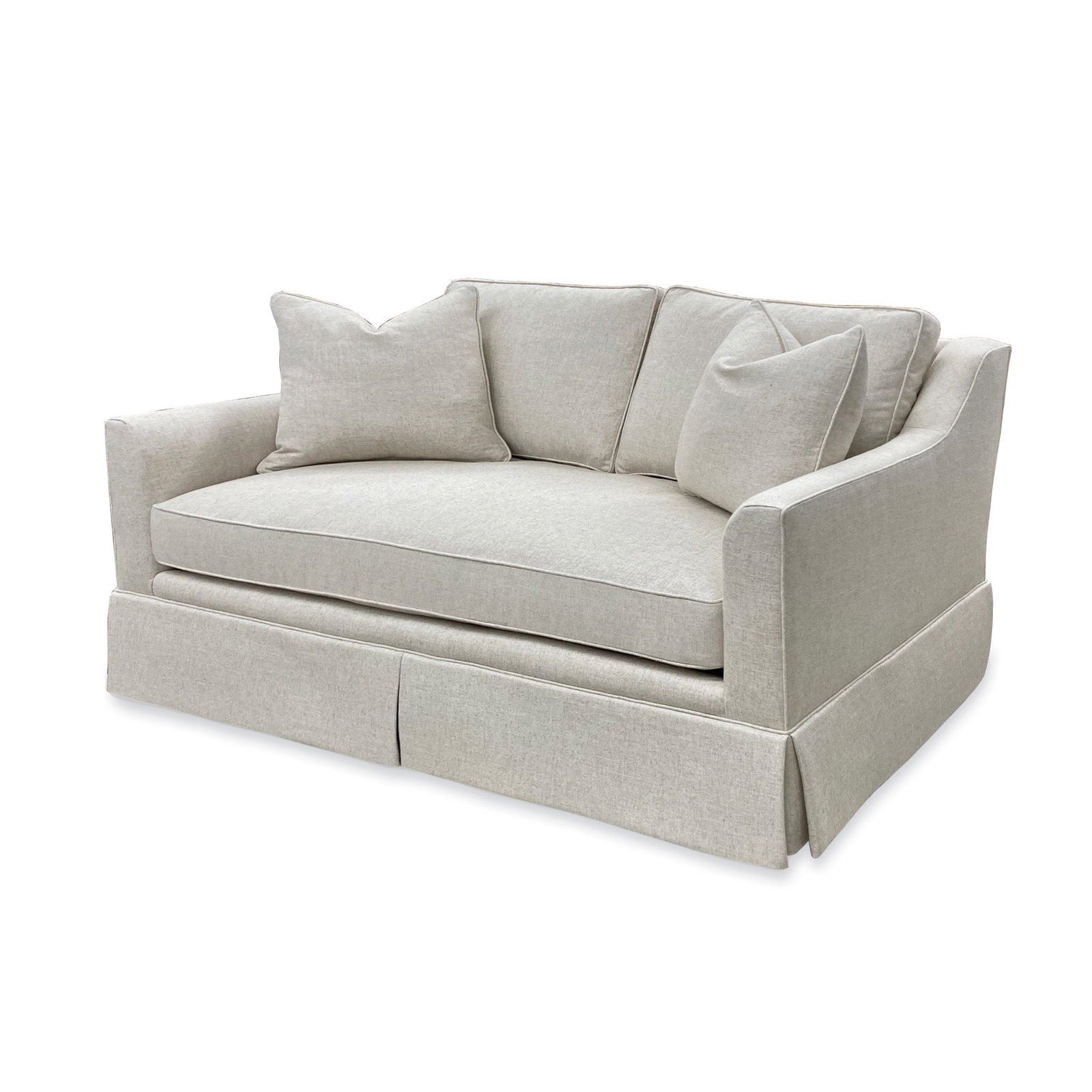 Ambella Home 4013-12 Profiles Loveseat Shaped Arm