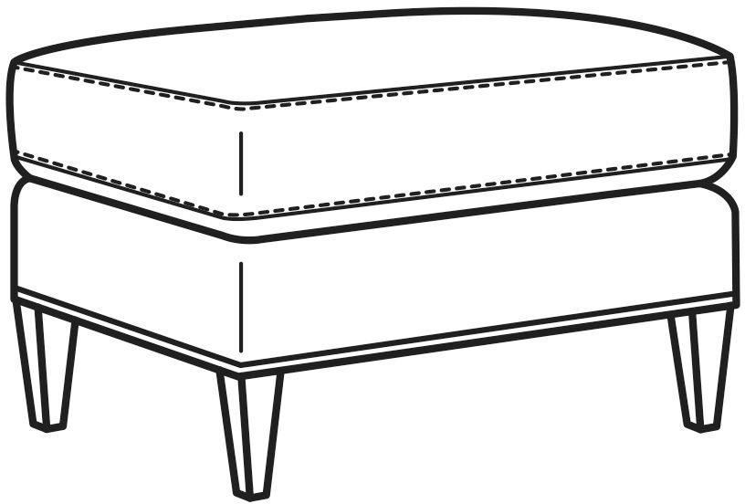 CR Laine 5201-07 Tyler Ottoman