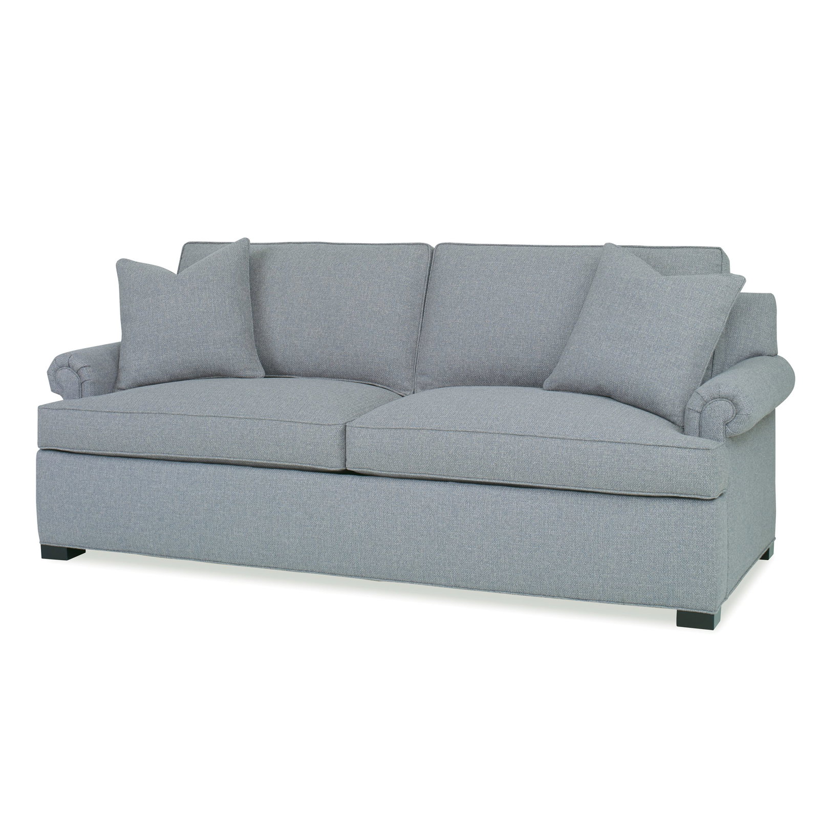 Ambella Home 6002-15Q Sleep Sofa Panel Roll Arm Queen