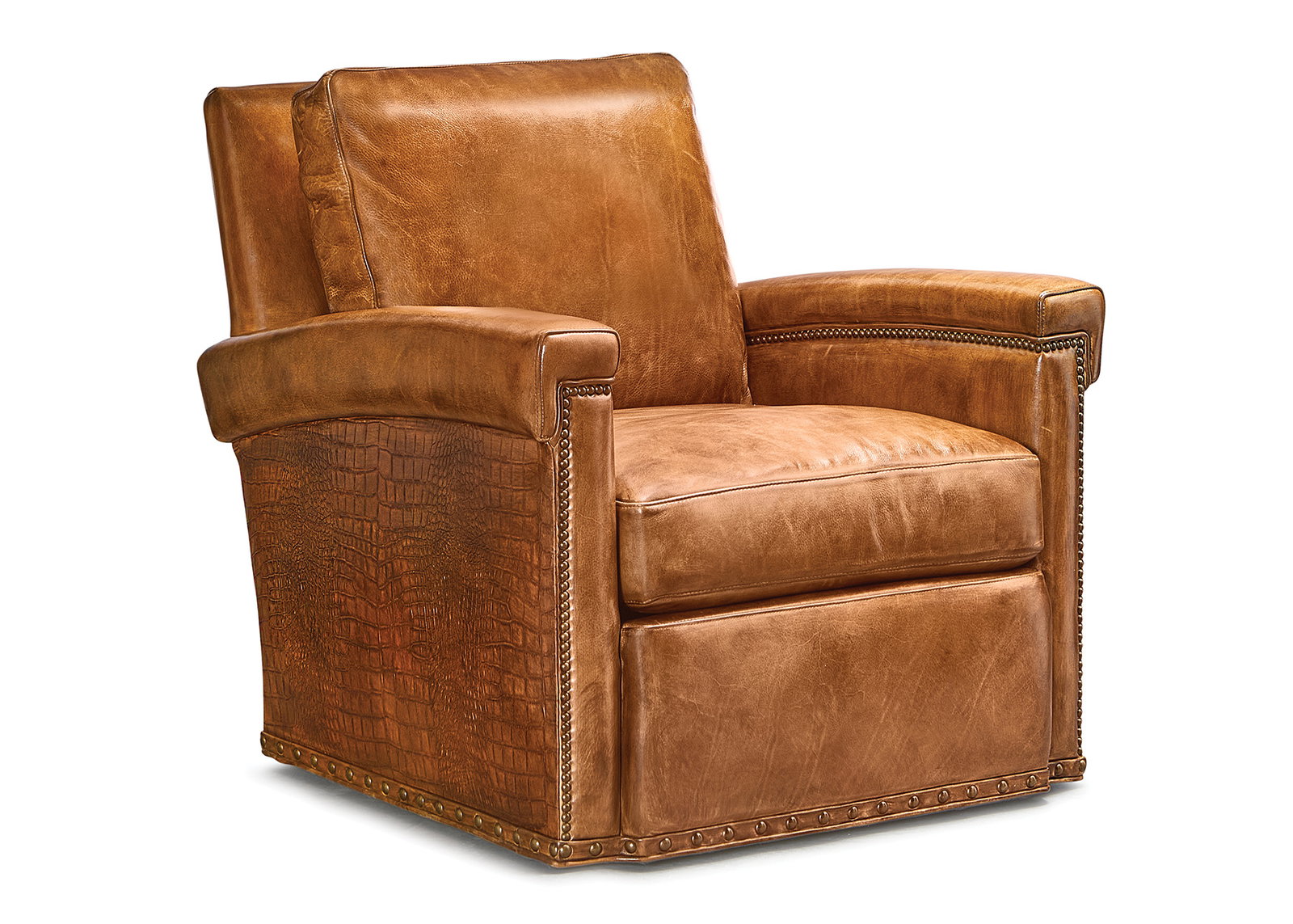 Hancock and Moore 6907-S Holiday Swivel Chair