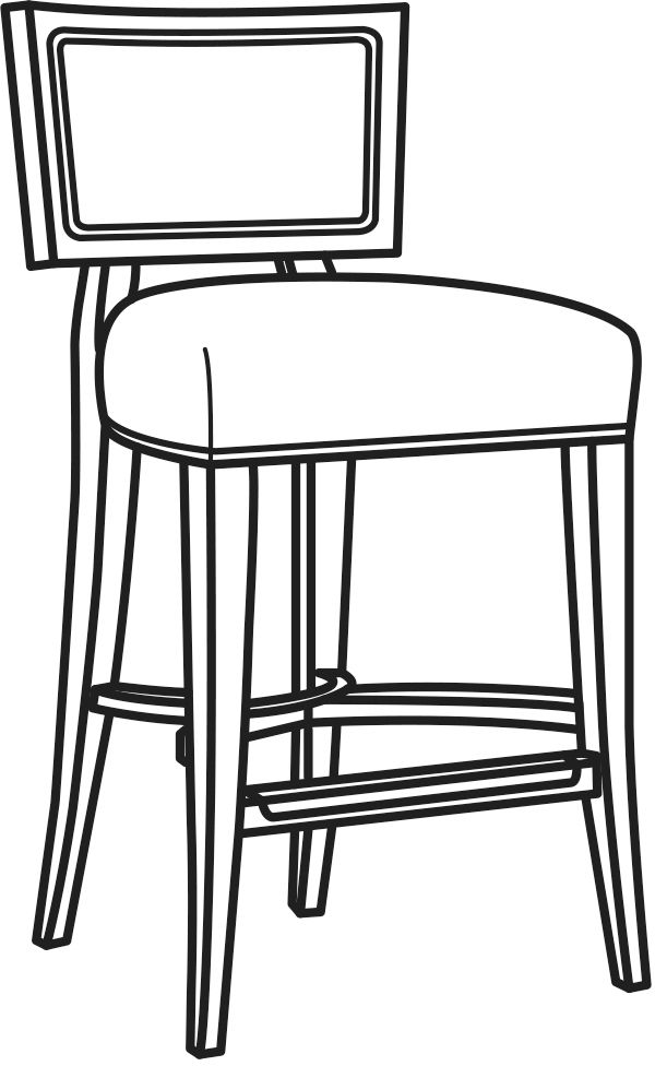 CR Laine 8220-45 Corinne Counter Stool