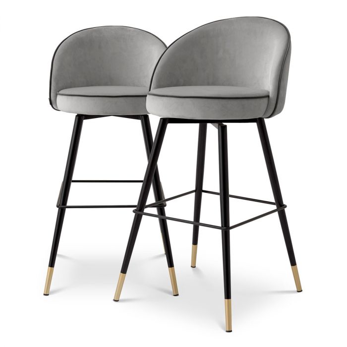 Eichholtz A117658 Bar Stool Cooper Set of 2 Eichholtz A117658 Bar Stool Cooper Set of 2