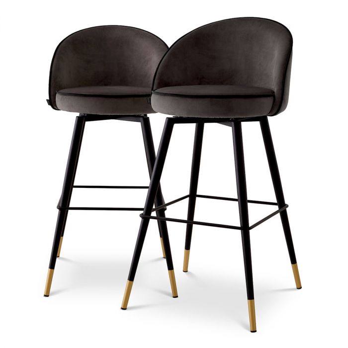 Eichholtz A117898 Bar Stool Cooper Set of 2
