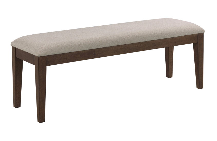 Kincaid Furniture 317-480M Upholstered Dining Bench, Mocha Kincaid Furniture 317-480M Upholstered Dining Bench, Mocha