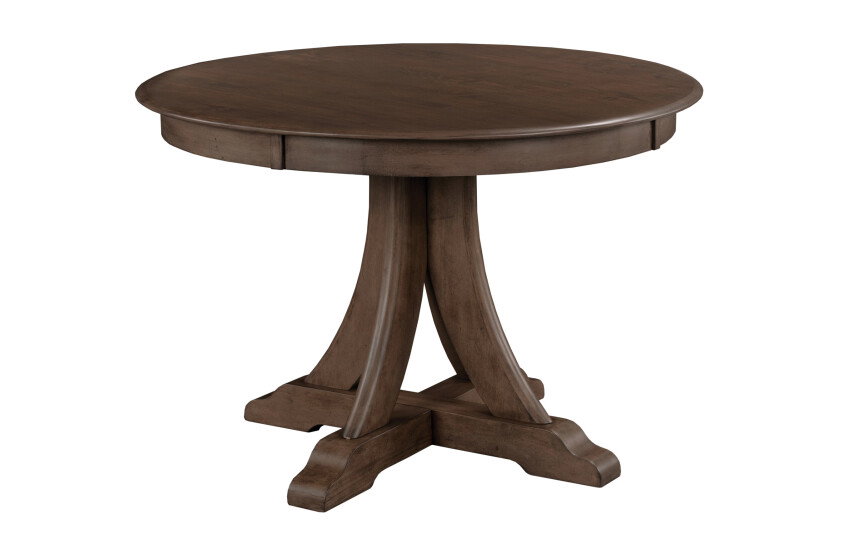 Kincaid Furniture 317-705M 44″ Round Quad Table, Mocha