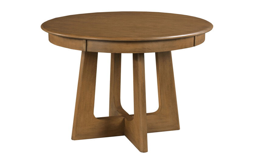Kincaid Furniture 317-707L 44" Round Pedestal Table, Latte Kincaid Furniture 317-707L 44" Round Pedestal Table, Latte