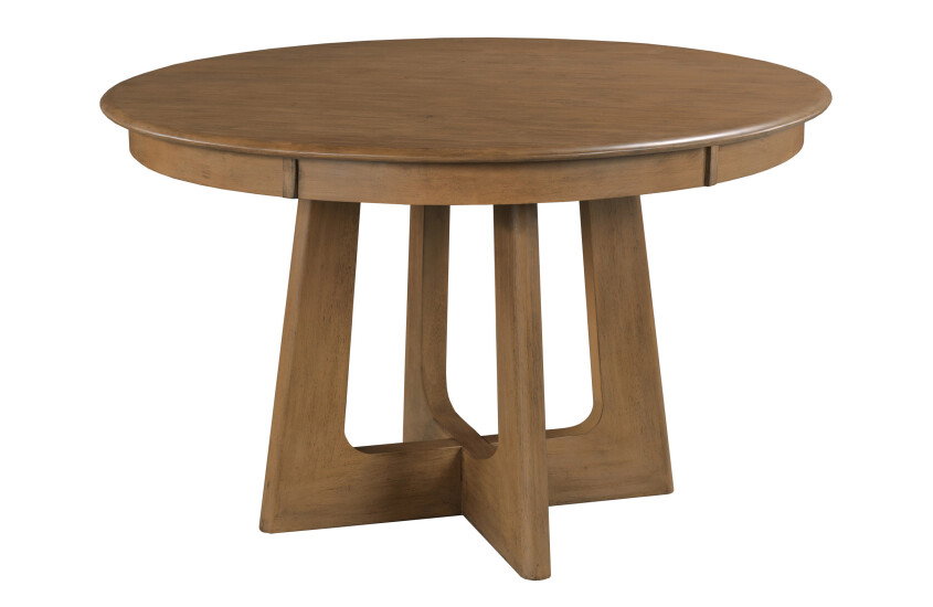 Kincaid Furniture 317-708L 54" Round Pedestal Table, Latte Kincaid Furniture 317-708L 54" Round Pedestal Table, Latte