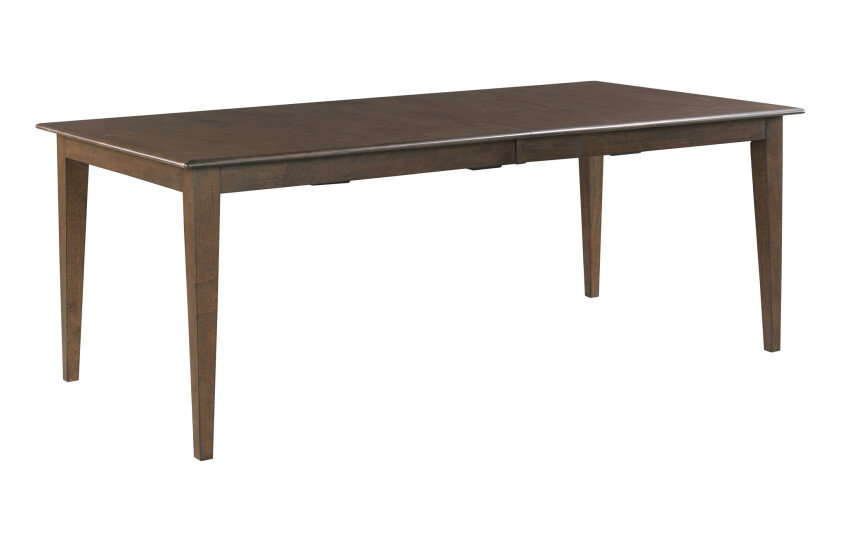 Kincaid Furniture 317-745M 80" Rectangular Leg Table, Mocha