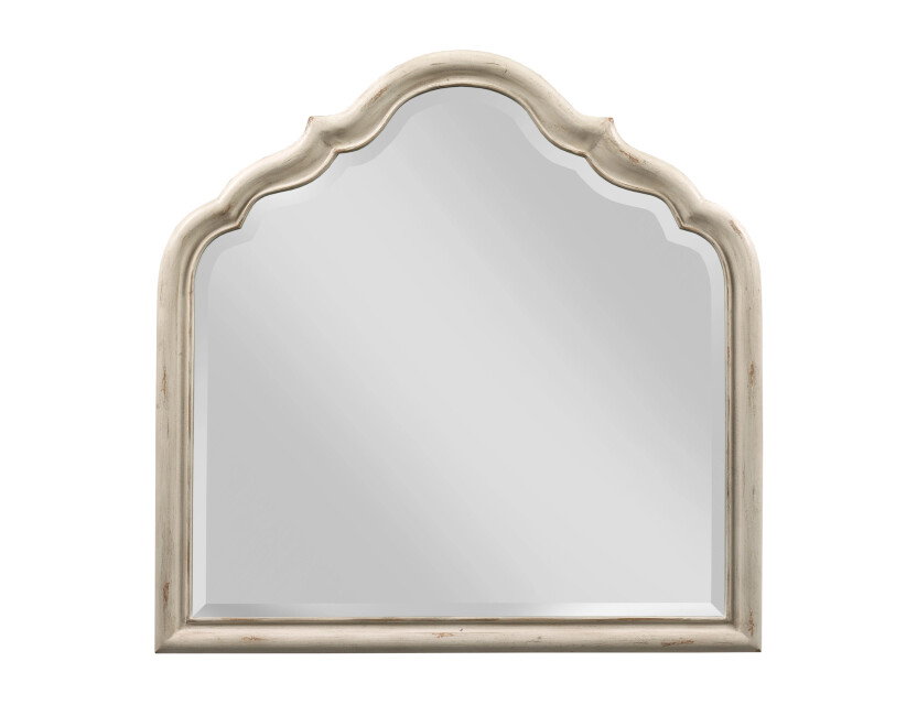 American Drew 309-020C Vignette Serpentine Mirror – Creme