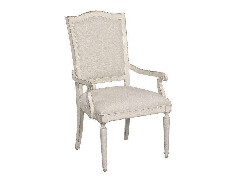 American Drew 309-623C Daniella Upholstered Arm Chair – Creme